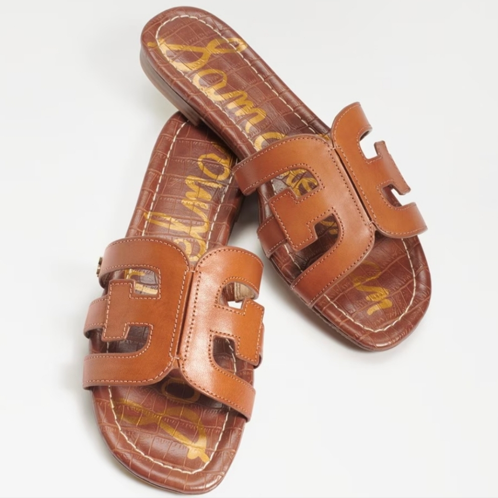 Sam Edelman Brown Slide Sandals
